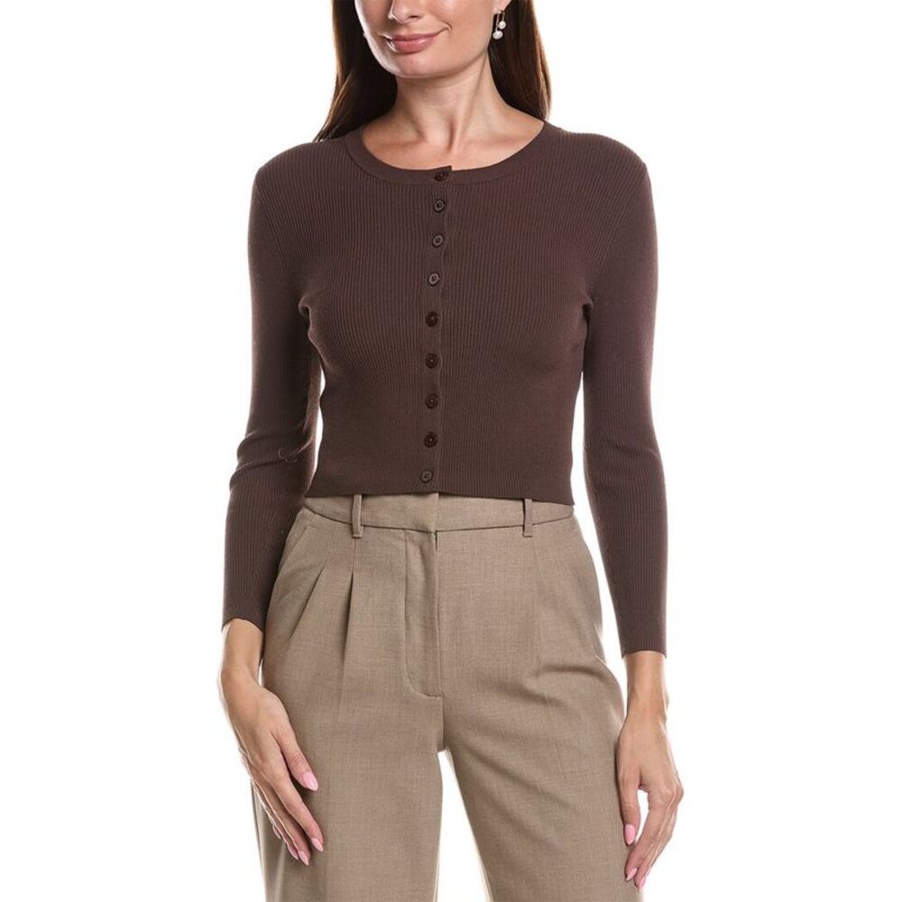 Max Mara Womens Magiaro Cardigan, Brown